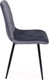 Миниатюра изображения товара Стул AksHome Gill (темно-серый велюр/черный)