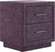 Миниатюра изображения товара Прикроватная тумба Сонум Модерн 47-41 (микровелюр лаванда)