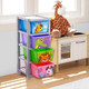 Миниатюра изображения товара Комод пластиковый Соломон Веселый зоопарк / 4758971
