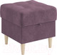 Миниатюра изображения товара Пуф Сонум Norton 45-45 (микровелюр лаванда/бук)