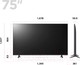 Миниатюра изображения товара Телевизор LG 75" UR7800 75UR78006LK