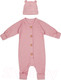 Миниатюра изображения товара Комплект одежды для малышей Amarobaby Fashion / AB-OD21-FS5001/06-56 (розовый, р.56)