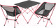 Миниатюра изображения товара Комплект складной мебели Sundays ZC-CT005/ZC-CC012-1 (черный)