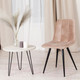 Миниатюра изображения товара Стул Tetchair Chilly ткань/металл (бежевый Barkhat 5/черный)