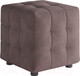 Миниатюра изображения товара Пуф Сонум 40-40 (микровелюр кофе)