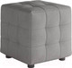 Миниатюра изображения товара Пуф Сонум 40-40 (замша серый)