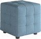 Миниатюра изображения товара Пуф Сонум 40-40 (замша голубой)
