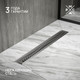 Миниатюра изображения товара Трап для душа РМС ТЛ03-60x7