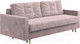 Миниатюра изображения товара Диван Сонум Sсandy 110x235 (микровелюр лиловый/бук)