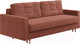 Миниатюра изображения товара Диван Сонум Sсandy 110x235 (эвита терракотовый/бук)