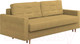 Миниатюра изображения товара Диван Сонум Sсandy 110x235 (замша горчичный/венге)