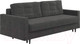 Миниатюра изображения товара Диван Сонум Sсandy 110x235 (фултон графит/венге)
