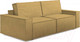 Миниатюра изображения товара Диван Сонум Loft 109x245 (замша горчичный)
