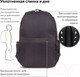 Миниатюра изображения товара Рюкзак Brauberg Intense / 270800 (черный)