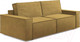 Миниатюра изображения товара Диван Сонум Loft 109x245 (эвита горчичный)