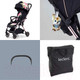Миниатюра изображения товара Детская прогулочная коляска Leclerc Baby By Monnalisa / MON28428 (Black)