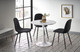 Миниатюра изображения товара Обеденный стол Halmar Denver 80x73 (белый мрамор/белый)
