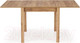 Миниатюра изображения товара Обеденный стол Halmar Gracjan раскладной 80-160x80x76 (дуб крафт)