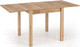 Миниатюра изображения товара Обеденный стол Halmar Gracjan раскладной 80-160x80x76 (дуб крафт)