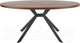 Миниатюра изображения товара Обеденный стол Halmar Locarno 170x90x75 (ореховый/черный)