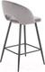 Миниатюра изображения товара Стул барный Halmar H96 (серый/черный)