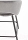 Миниатюра изображения товара Стул барный Halmar H96 (серый/черный)