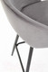 Миниатюра изображения товара Стул барный Halmar H96 (серый/черный)