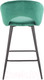 Миниатюра изображения товара Стул барный Halmar H96 (темно-зеленый/черный)