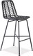 Миниатюра изображения товара Стул барный Halmar H97 (черный/черный)