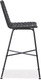 Миниатюра изображения товара Стул барный Halmar H97 (черный/черный)