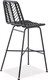 Миниатюра изображения товара Стул барный Halmar H97 (черный/черный)