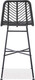 Миниатюра изображения товара Стул барный Halmar H97 (черный/черный)