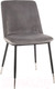 Миниатюра изображения товара Стул Signal Jill Velvet (Bluvel 14, серый/черный/хром)