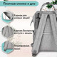 Миниатюра изображения товара Рюкзак Brauberg Mommy / 270819 (серый)