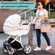 Миниатюра изображения товара Рюкзак Brauberg Mommy / 270821 (серый/розовый)