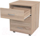 Миниатюра изображения товара Тумба Seven Dreams Выкатная 3 ящика SD-250 (дуб сонома)