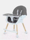 Миниатюра изображения товара Стульчик для кормления MOWbaby Crispy / RH150 (серый)
