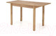 Миниатюра изображения товара Обеденный стол Halmar Gino 100-135x60x75 (дуб крафт/дуб крафт)