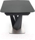 Миниатюра изображения товара Обеденный стол Halmar Patrizio 160-200x90x77 (темно-серый/черный)
