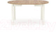 Миниатюра изображения товара Обеденный стол Halmar Ringo 102-142x102x76 (дуб крафт/белый)
