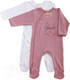 Миниатюра изображения товара Набор комбинезонов для малышей Rant Big Dream (2шт, Cloud Pink, р.74)