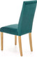 Миниатюра изображения товара Стул Halmar Diego 3 (дуб медовый/Monolith 37 темно-зеленый)