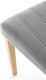 Миниатюра изображения товара Стул Halmar Diego 3 (дуб медовый/Monolith 85 светло-серый)