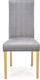 Миниатюра изображения товара Стул Halmar Diego 3 (дуб медовый/Monolith 85 светло-серый)