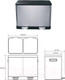 Миниатюра изображения товара Система сортировки мусора Bemeta Home 104315272