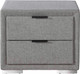 Миниатюра изображения товара Прикроватная тумба Halmar Levanter (серый/серый)
