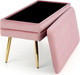 Миниатюра изображения товара Банкетка Halmar Velva (розовый/золото)
