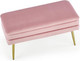 Миниатюра изображения товара Банкетка Halmar Velva (розовый/золото)