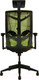 Миниатюра изображения товара Кресло офисное Chair Meister Nature II 3D с подлокотниками слайдер (черный/ткань зеленый)