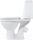 Миниатюра изображения товара Унитаз напольный Sanita Марс WC.CC/Mars/2-DM.Rim/WHT.G/S1 (с сиденьем)